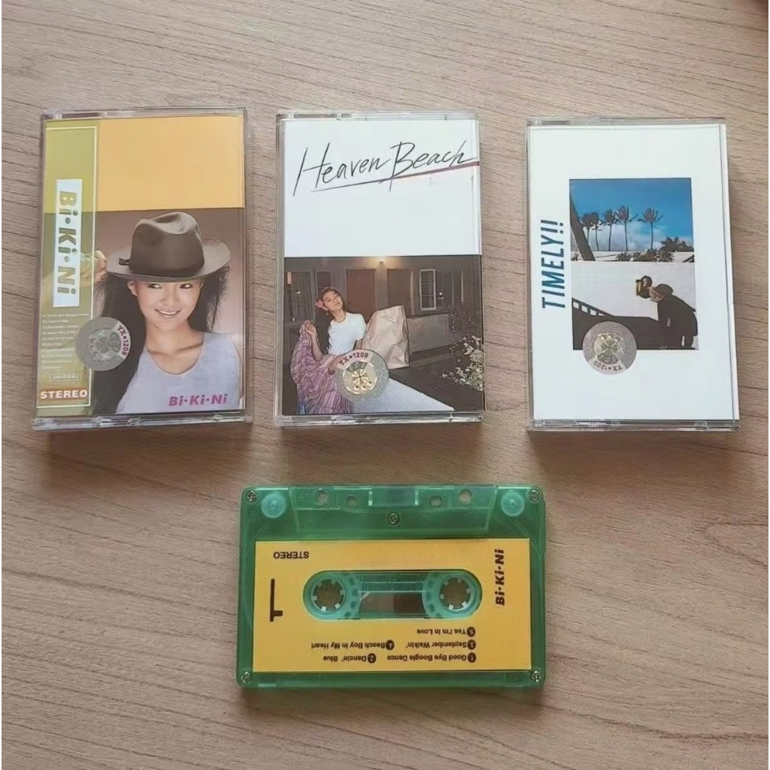 Vintage Collectible & Vintage Dolls - Retro‑Japanese Urban‑Pop Music Cassette Tape Cheerful