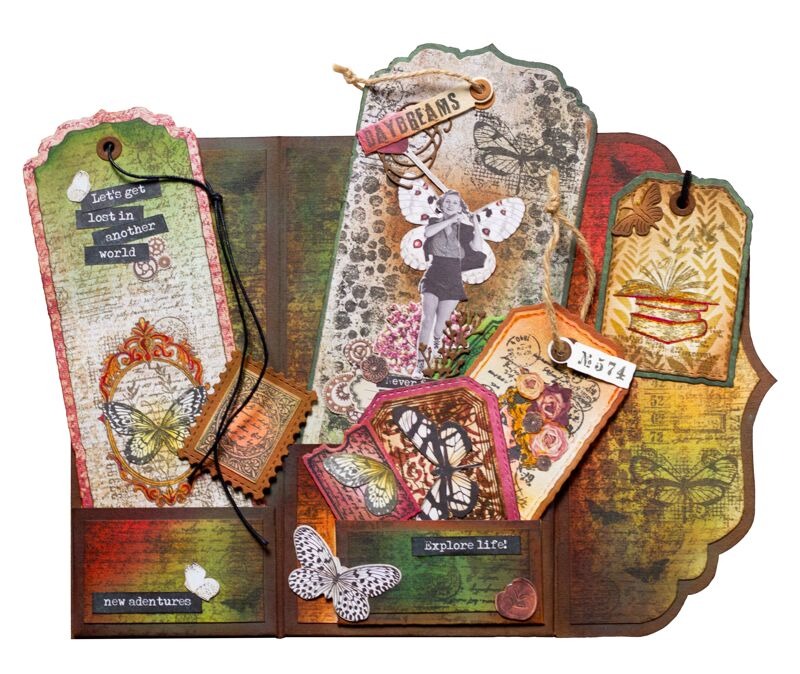 Tag Envelope Grunge Collection - огляд і ціна Vintage Collectible Stamps