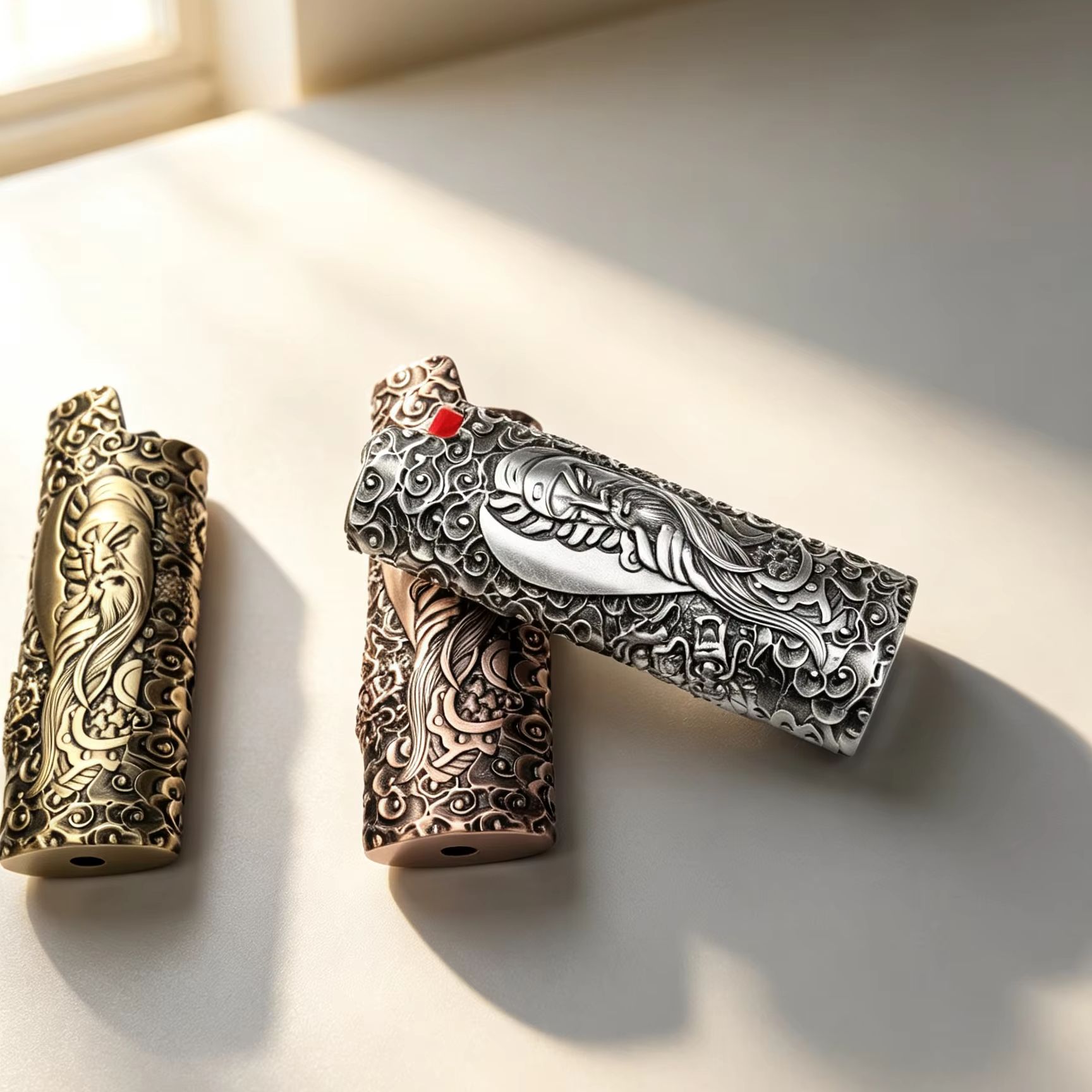 Zinc Alloy Lighter Case For BI - огляд і ціна Vintage Collectible & Vintage Dolls