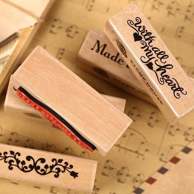 Vintage Strip Wooden Rubber St - огляд і ціна Vintage Collectible Stamps