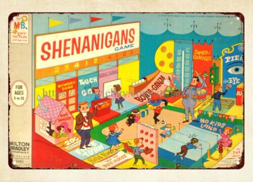 Shenanigans Board Game 1964 me - огляд і ціна Vintage Collectibles Store