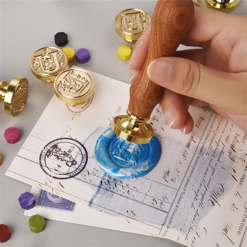 A-Z Vintage Sealed Wax Stamp H - огляд і ціна Vintage Collectible Stamps