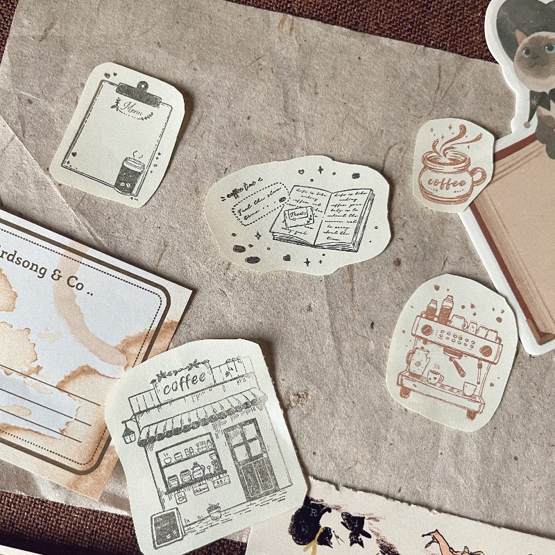 Moonlight INS Vintage Coffee T - огляд і ціна Vintage Collectible Stamps
